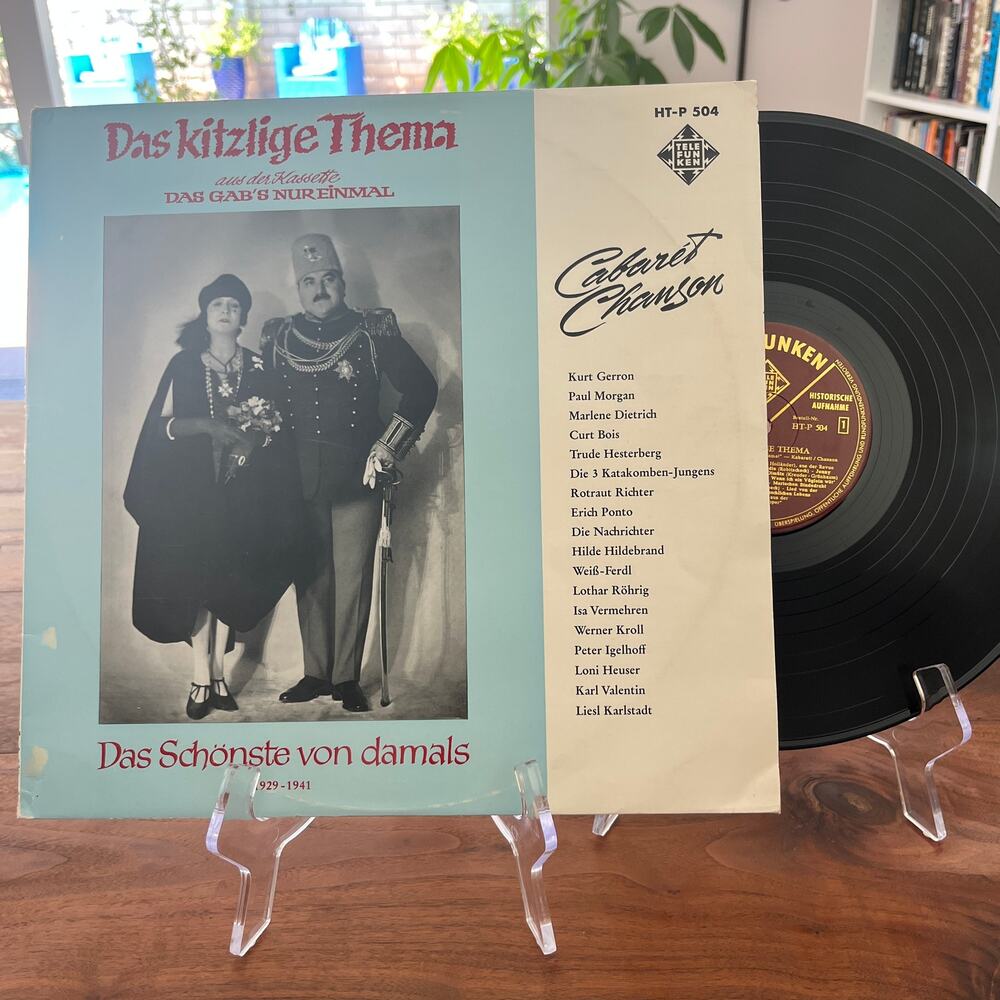 Das Kitzlige Thema Aus Der Kassette Das Gab's Nur Einmal LP Telefunken HT-P 504